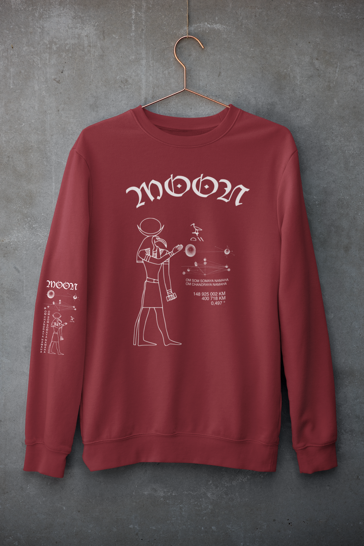 Sweat à Col Rond "MOON"