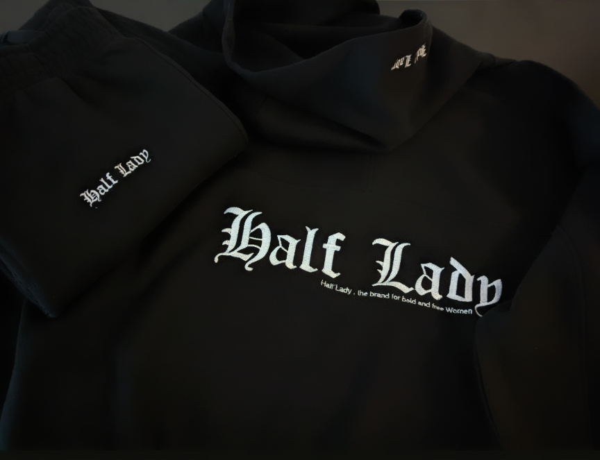 Ensemble Brodé " DARK LADY "